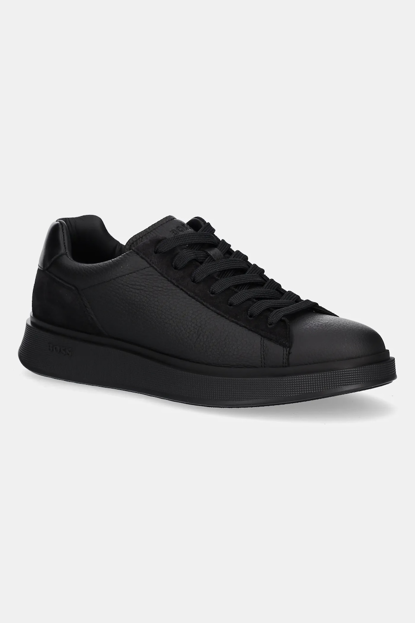 BOSS sneakers din piele 50552869 culoarea gri, Bulton
