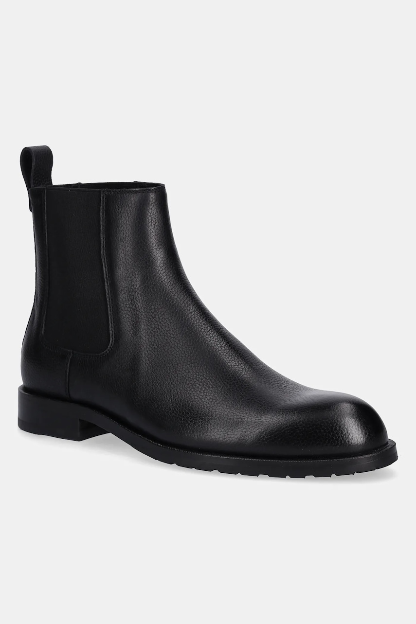 BOSS ghete chelsea de piele Tayil-L culoarea negru, 50552541