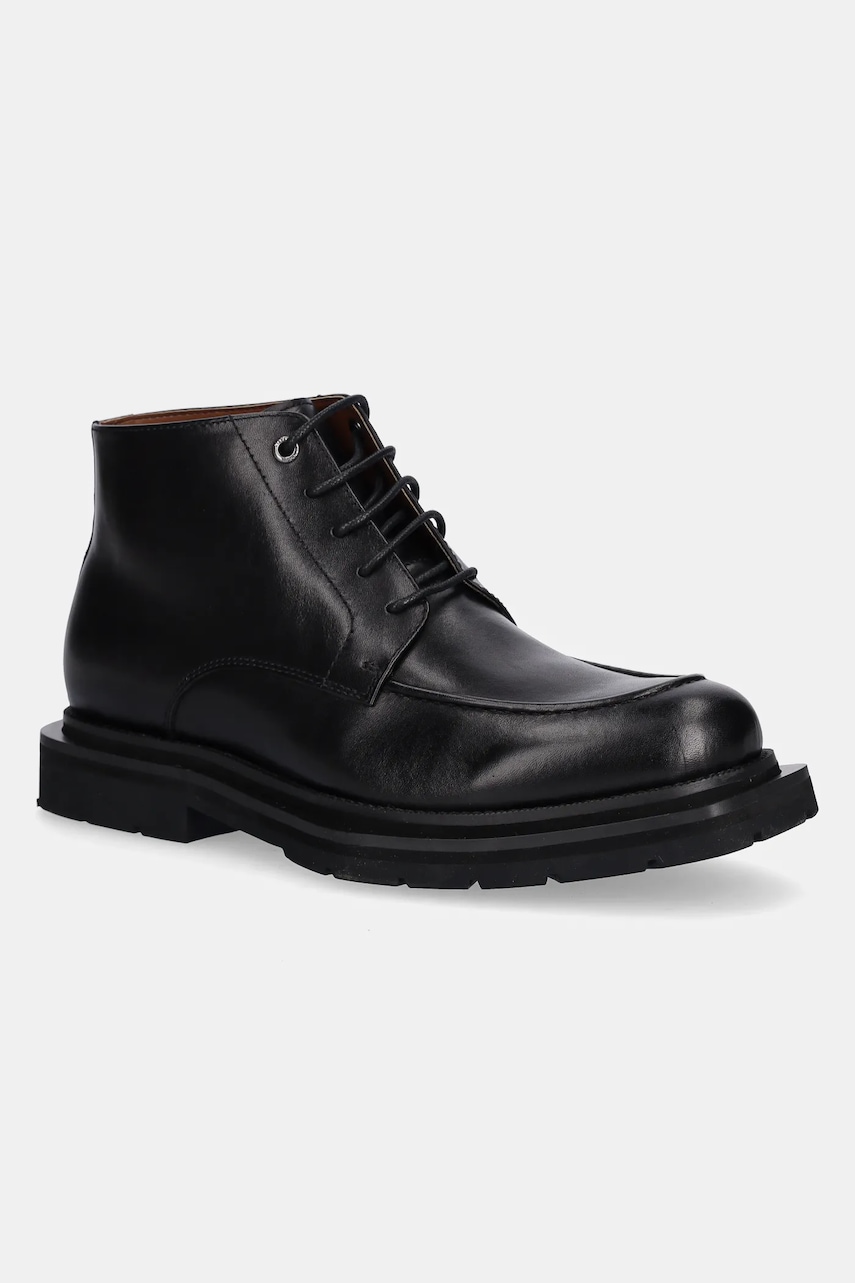 Steve Madden ghete de piele Honour culoarea negru, 12000856