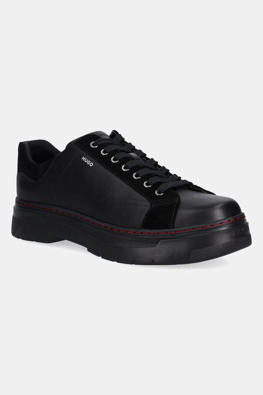 HUGO sneakers din piele Urian culoarea negru, 50552620