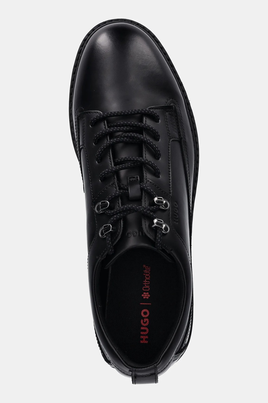 Kožené polobotky HUGO Draven (obrázek 4)