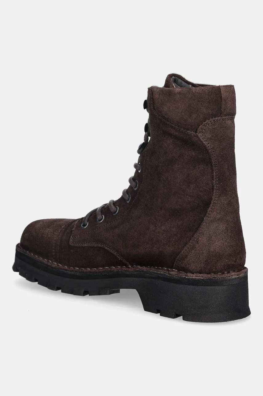 Semišové boty Fly London KAFT126FLY