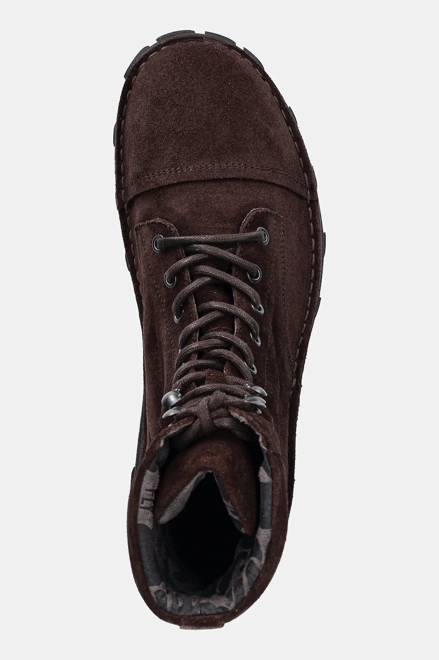 Semišové boty Fly London KAFT126FLY