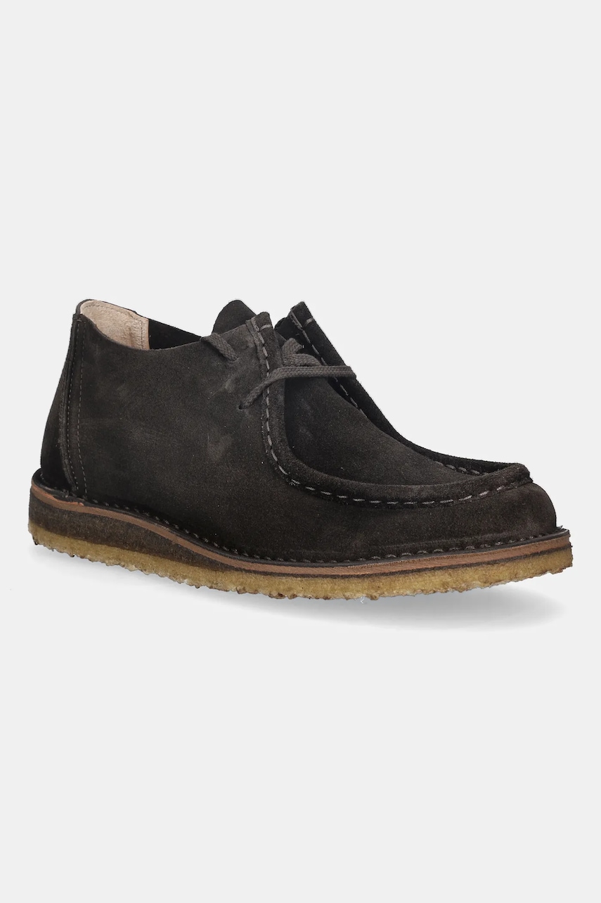 Astorflex pantofi de piele Beenflex culoarea maro, BEENFLEX.001.480