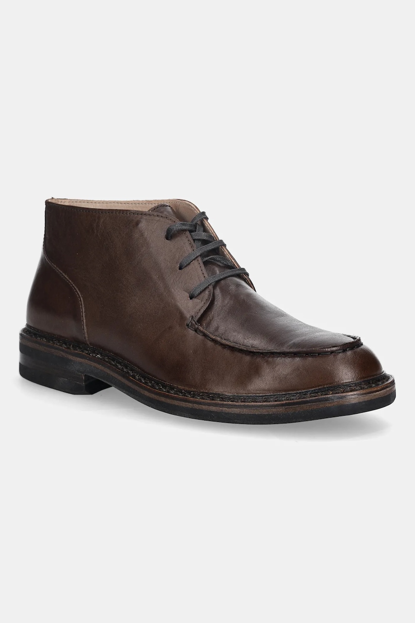 Astorflex pantofi de piele Kofaflex culoarea maro, KOFAFLEX.1200.445
