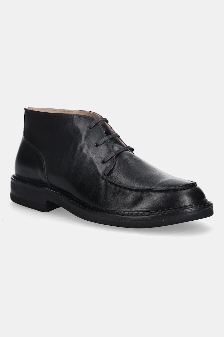 Astorflex pantofi de piele Kofaflex culoarea negru, KOFAFLEX.1200.900
