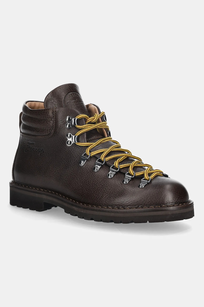 Fracap ghete de piele Magnifico M127 culoarea maro, MAGNIFICO.M127