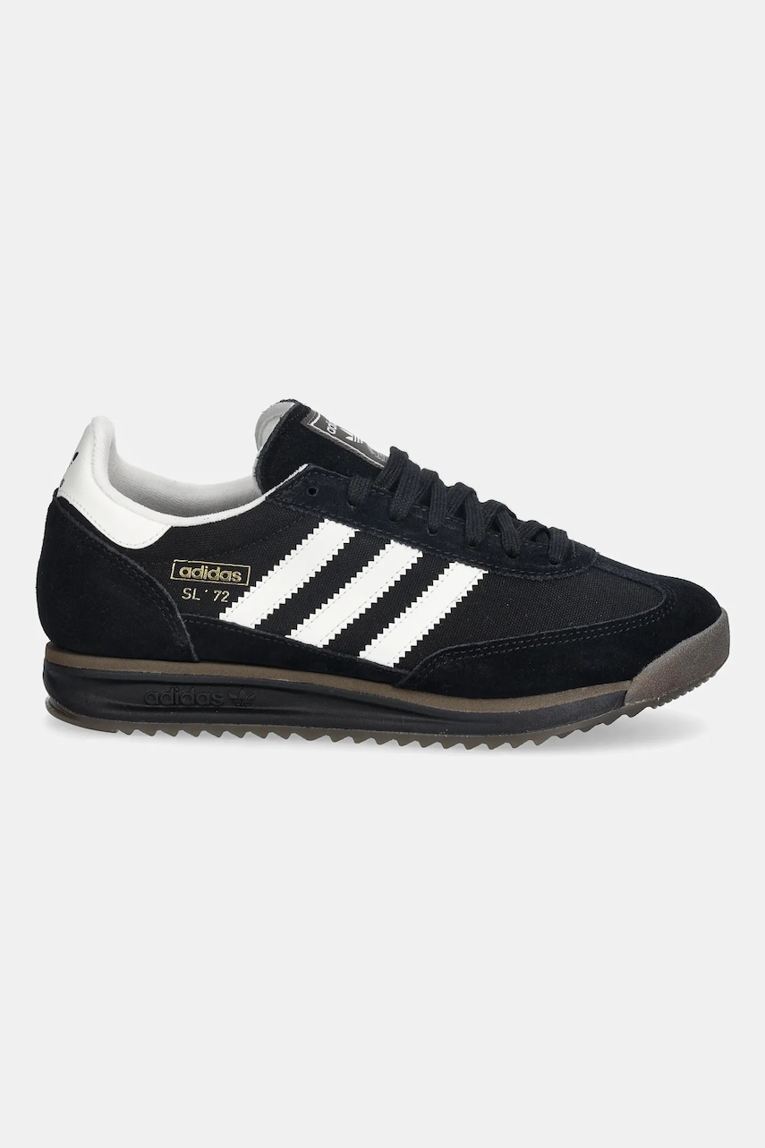 Кроссовки adidas Originals SL 72 цвет чёрный JR8771 Кроссовки adidas Originals SL 72 цвет чёрный JR8771