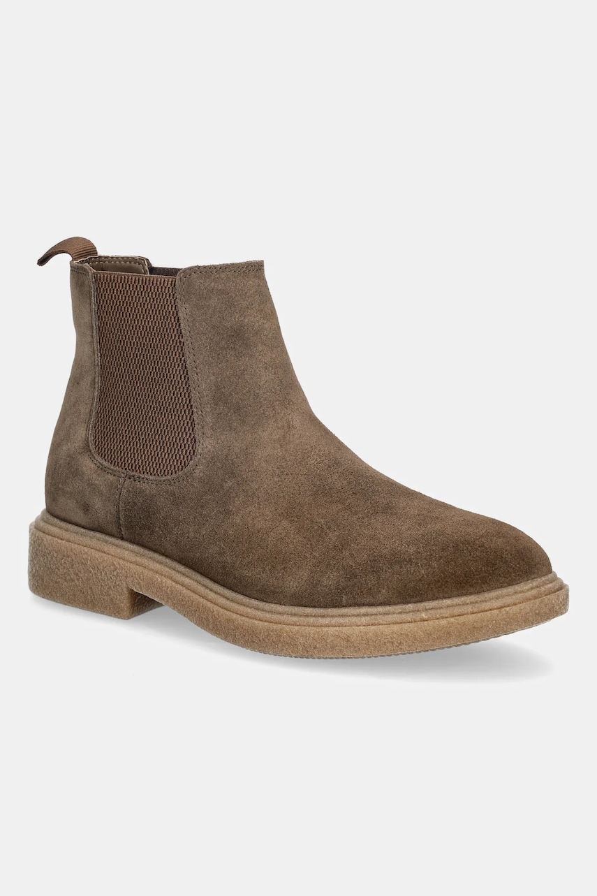 Aldo botine din piele întoarsă ZEDDYY/ 232 culoarea maro, 14174559