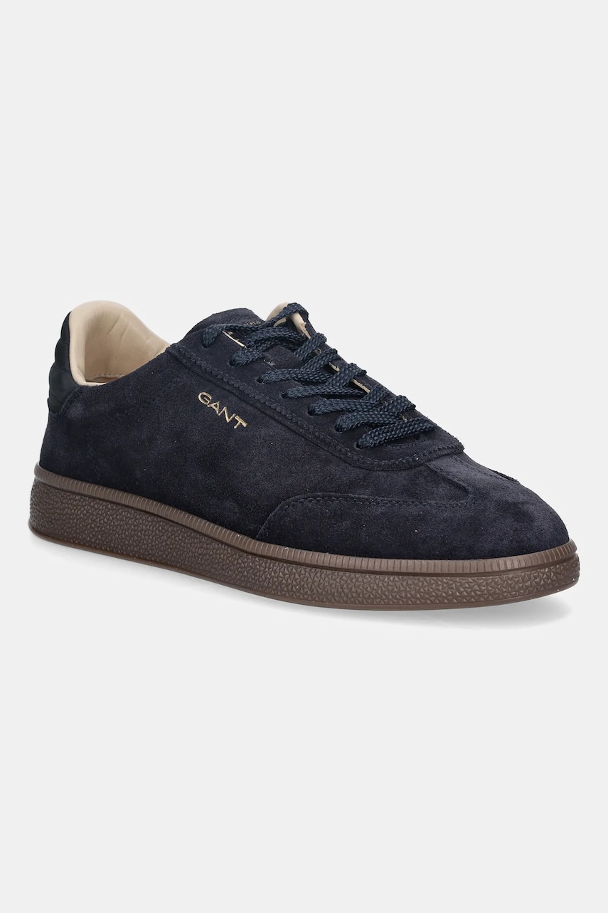 Gant sneakers din piele intoarsă CUZMO culoarea bej, 31633009
