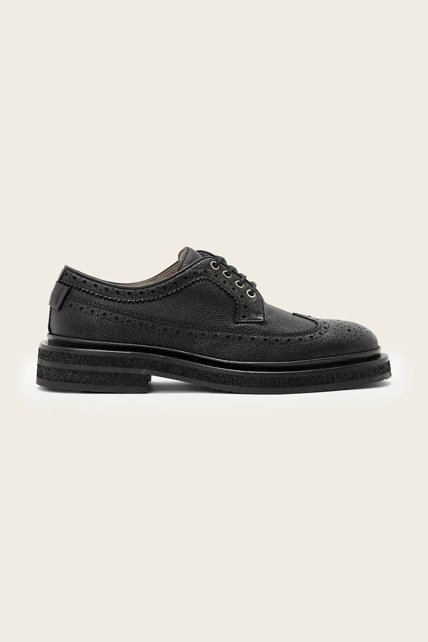 AllSaints pantofi de piele Escher Brogue