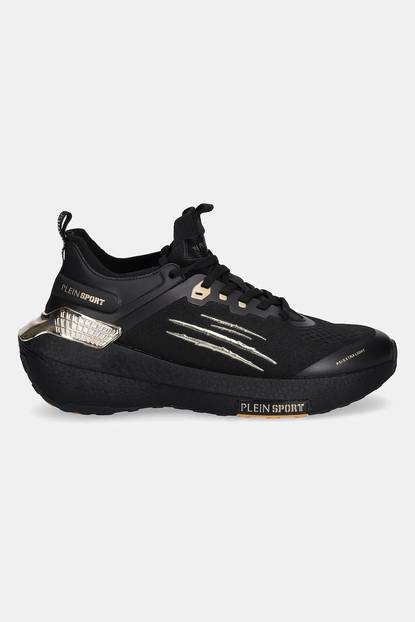 Кроссовки PLEIN SPORT Stealth Runner Extra Light цвет чёрный USC0733.STE003N.0293 Кроссовки PLEIN SPORT Stealth Runner Extra Light цвет чёрный USC0733.STE003N.0293