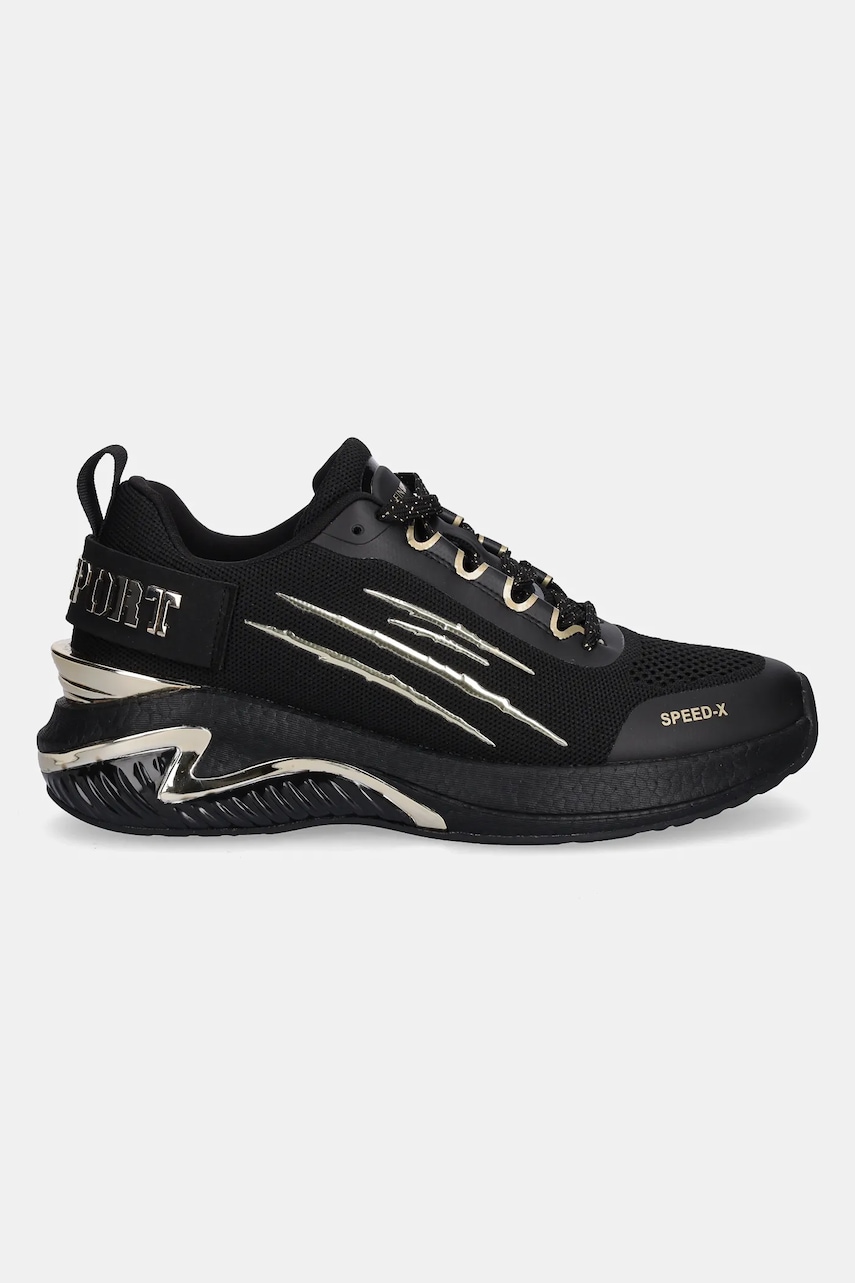 Кроссовки PLEIN SPORT Shadowclaw цвет чёрный USC0779.STE003N.0293 Кроссовки PLEIN SPORT Shadowclaw цвет чёрный USC0779.STE003N.0293