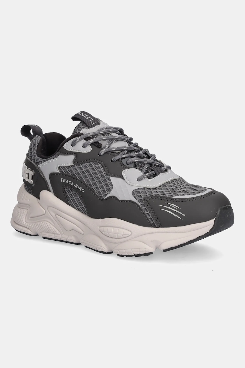 PLEIN SPORT sneakers Track-King culoarea gri, USC0800.STE003N.1072