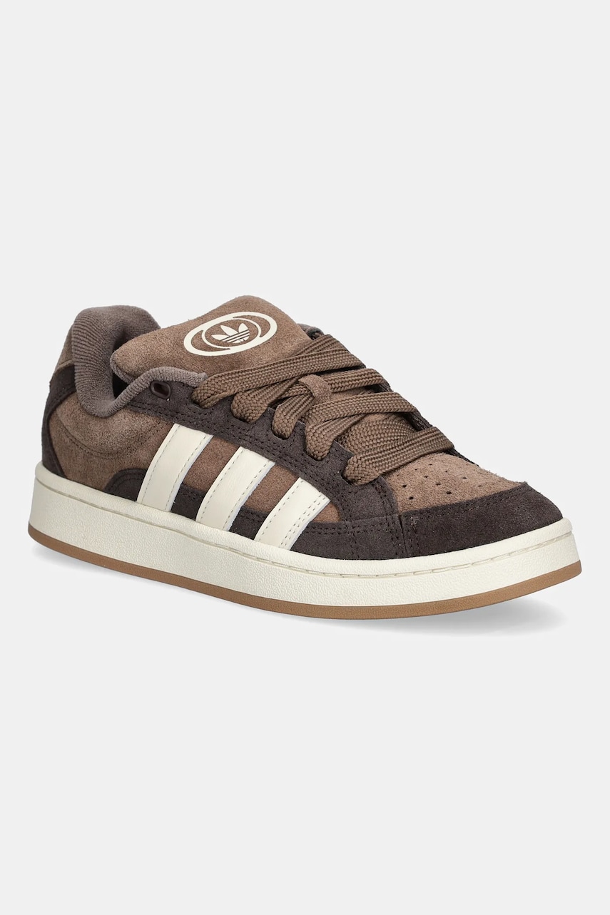 adidas Originals sneakers din piele întoarsă Campus 00S Beta culoarea maro, JQ8367