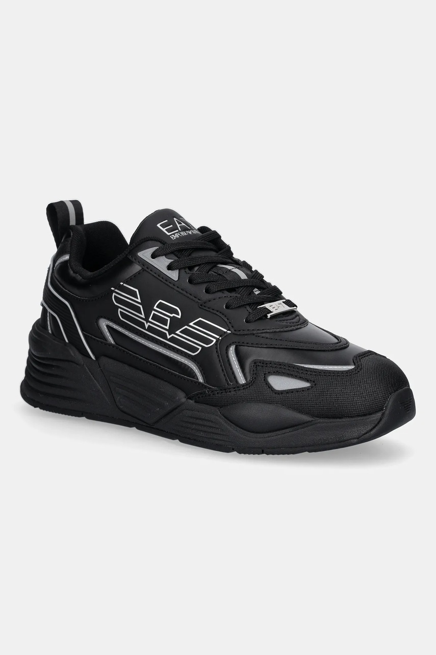 Levně Tenisky EA7 Emporio Armani černá barva, AF18446.7X000306