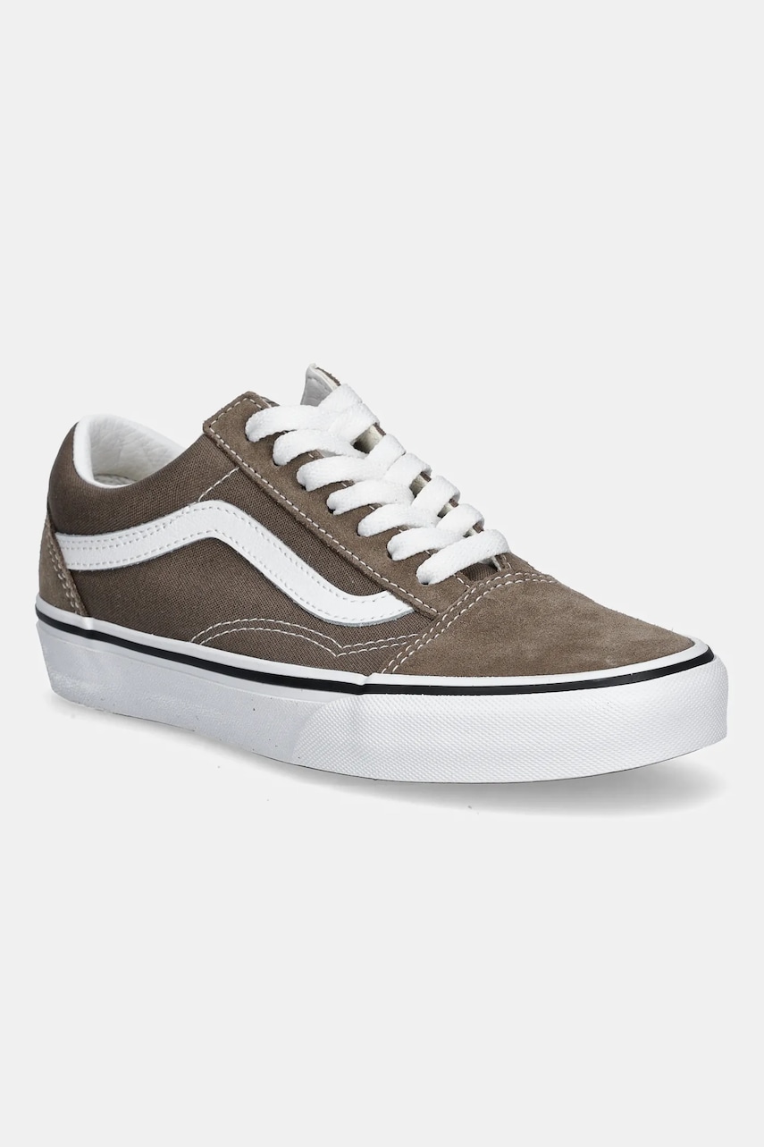 Vans tenisi Old Skool culoarea maro, VN000D7Z1NU1