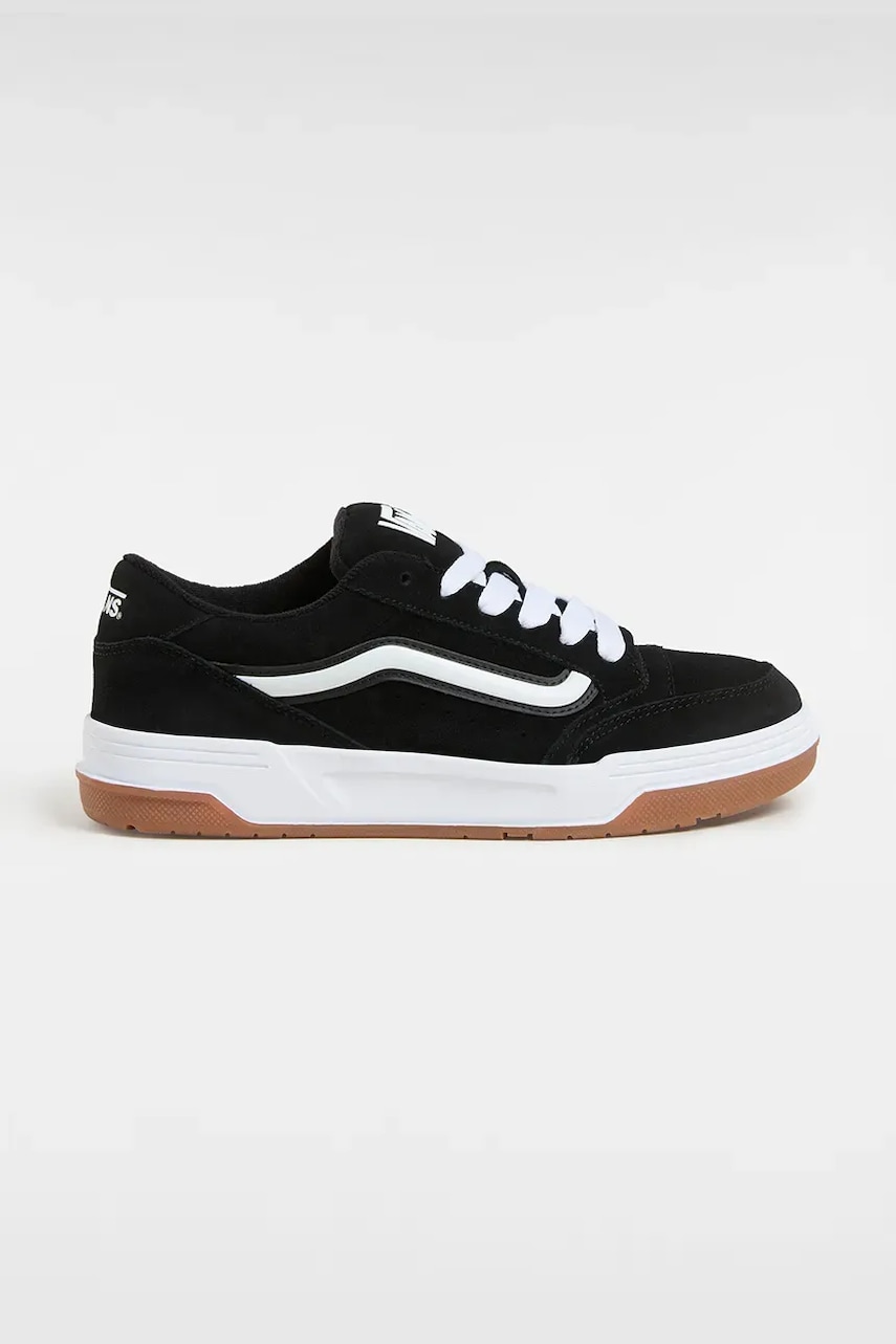 Vans sneakers din piele întoarsă Hylane culoarea negru, VN000D819X11