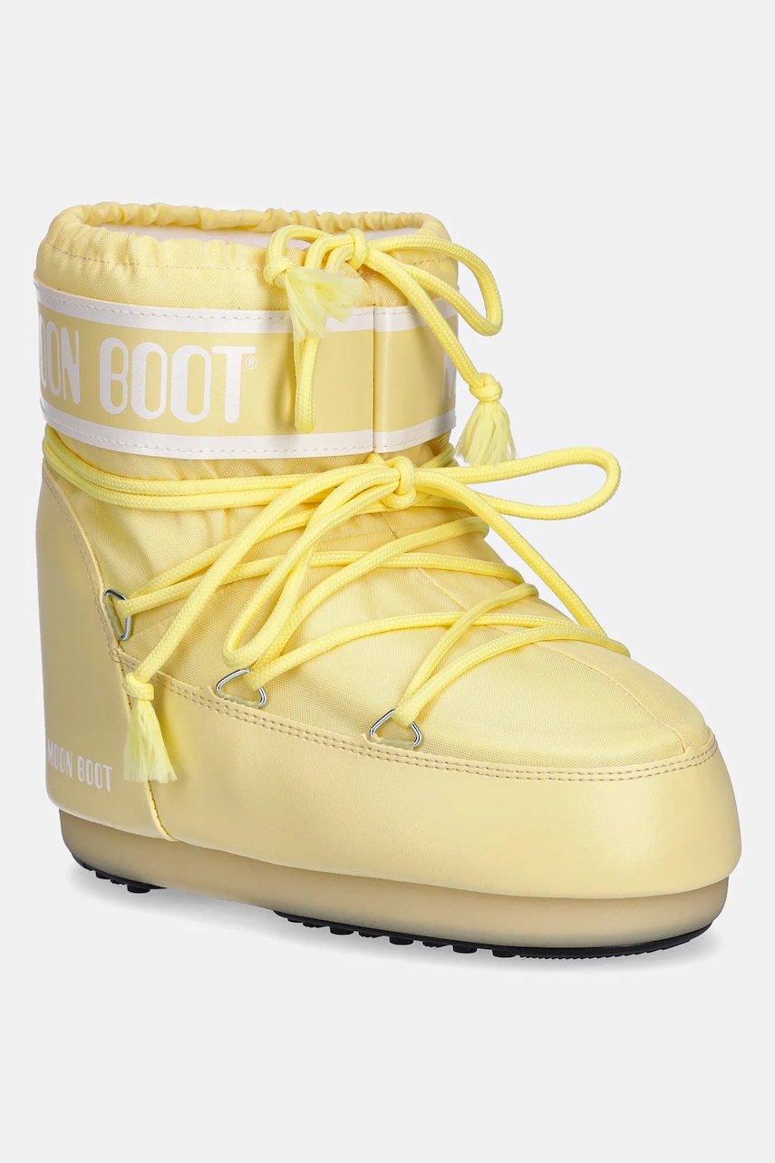 Levně Sněhule Moon Boot MB ICON LOW NYLON žlutá barva, 80D1409340 B021