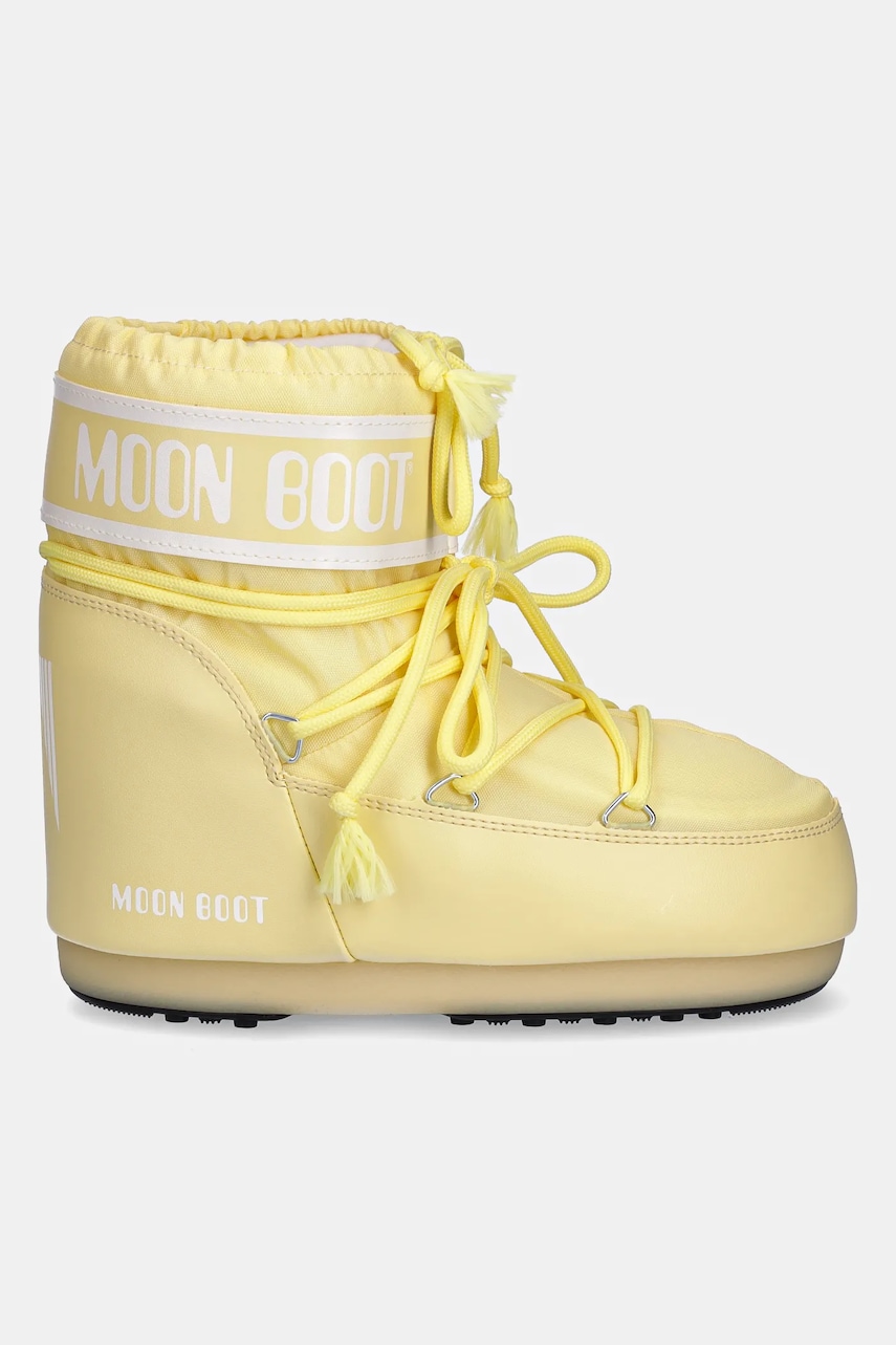Зимние сапоги Moon Boot MB ICON LOW NYLON цвет жёлтый 80D1409340 B021 Зимние сапоги Moon Boot MB ICON LOW NYLON цвет жёлтый 80D1409340 B021