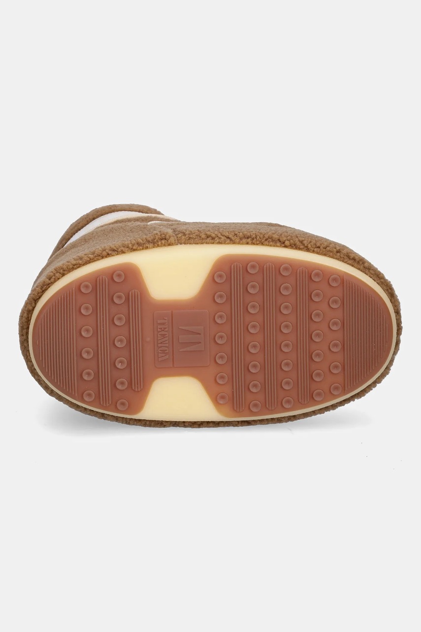 Μπότες χιονιού Moon Boot MB ICON LOW FLEECE χρώμα: καφέ, 80D1409700 M047 φωτογραφία