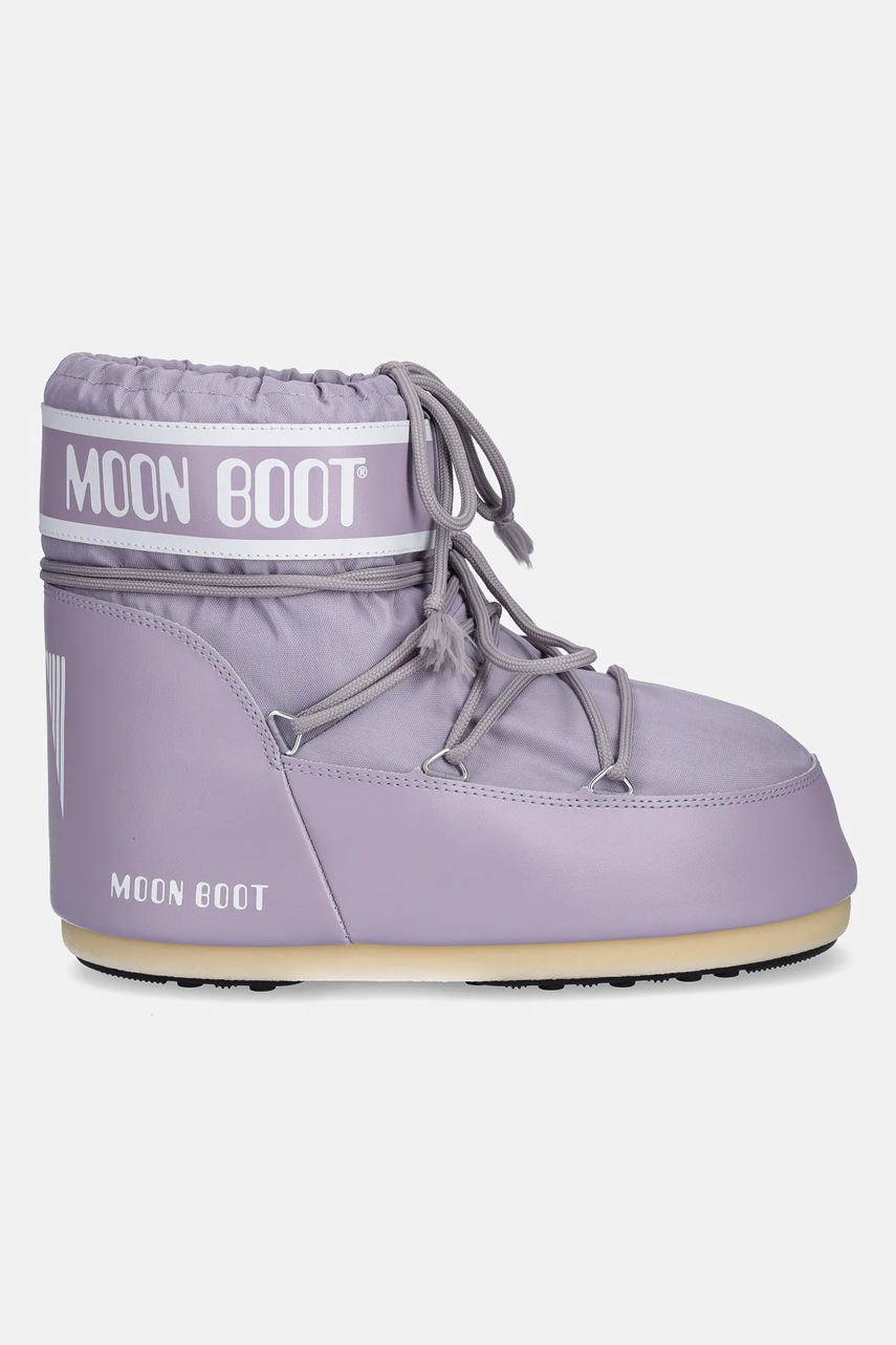 Зимние сапоги Moon Boot MB ICON LOW NYLON цвет фиолетовый 80D1409340 H032 Зимние сапоги Moon Boot MB ICON LOW NYLON цвет фиолетовый 80D1409340 H032