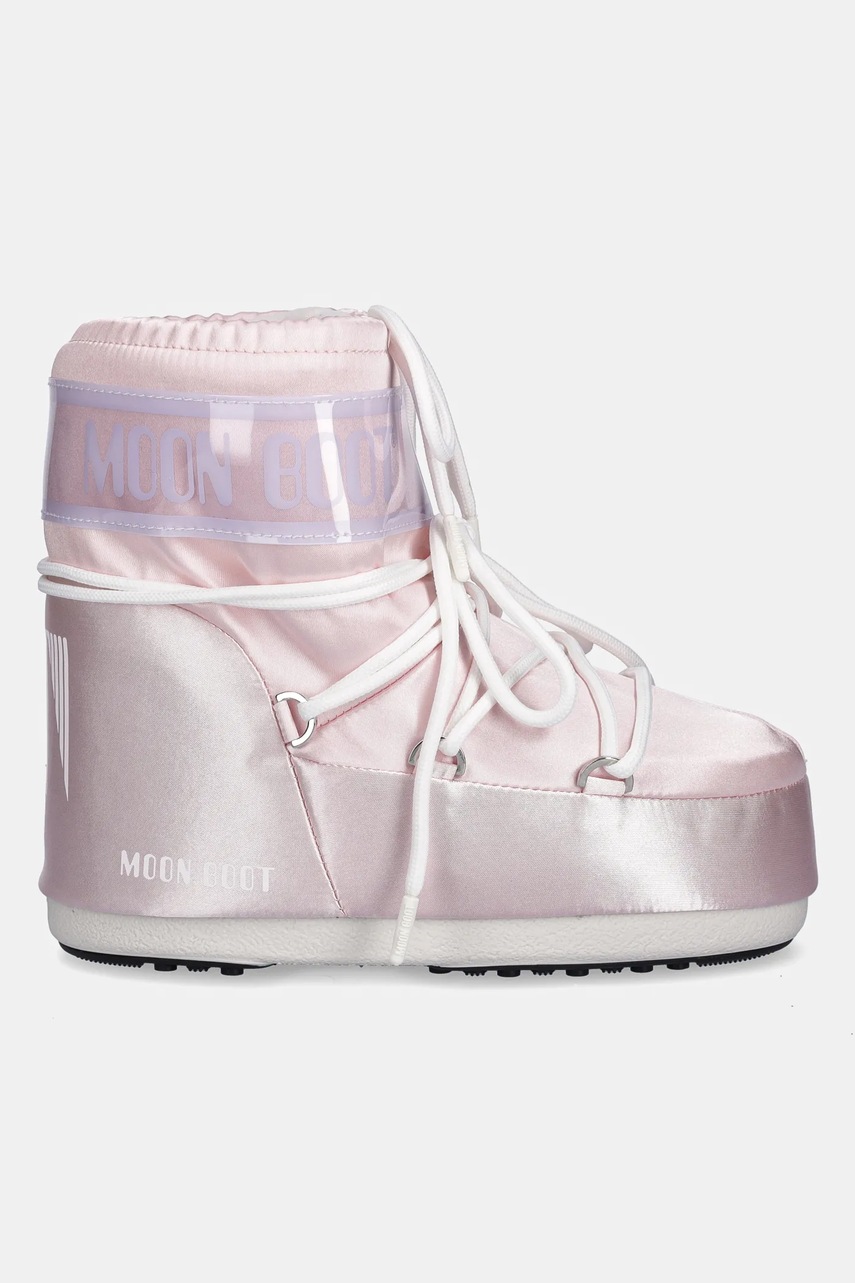 Зимние сапоги Moon Boot MB ICON LOW PEARLY цвет розовый 80D1409660 J032