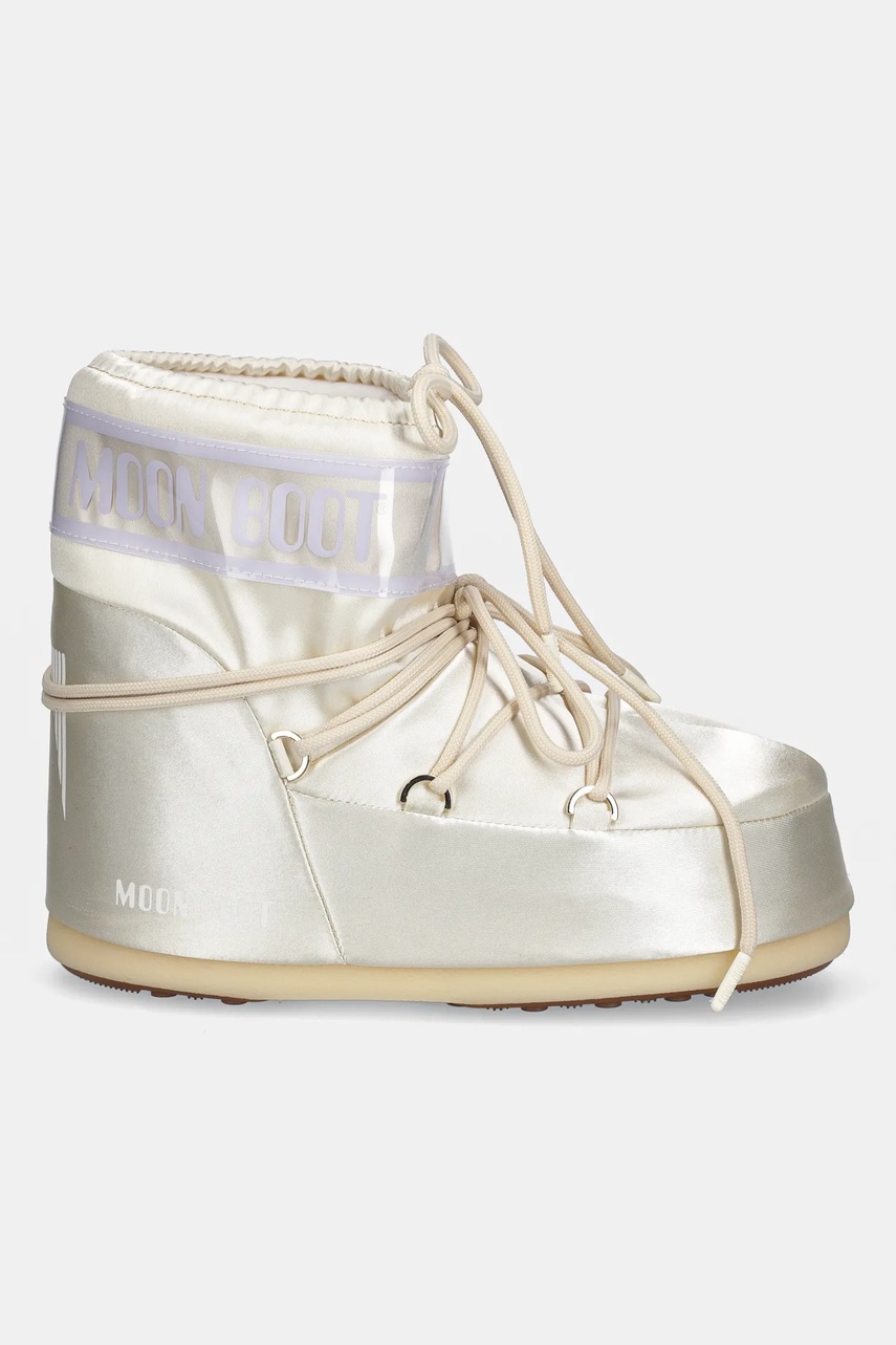 Зимние сапоги Moon Boot MB ICON LOW PEARLY цвет серебряный 80D1409660 L020
