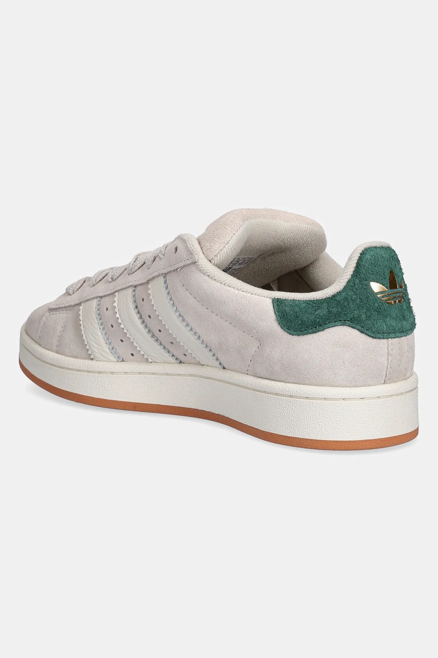 Σουέτ αθλητικά παπούτσια adidas Originals Campus 00S χρώμα: μπεζ, JS3786 φωτογραφία