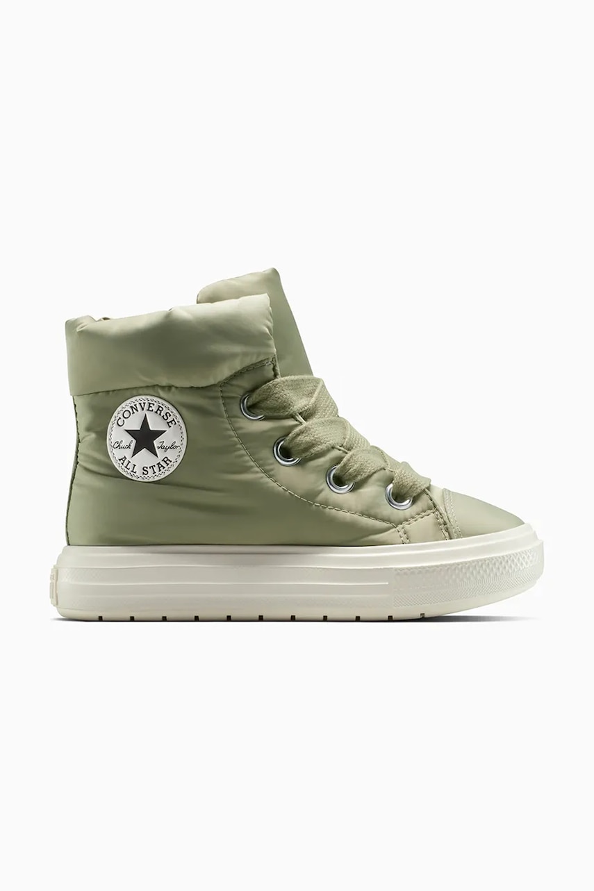 Converse cizme de iarnă Chuck Taylor All Star Elements Boot culoarea verde, A14275C
