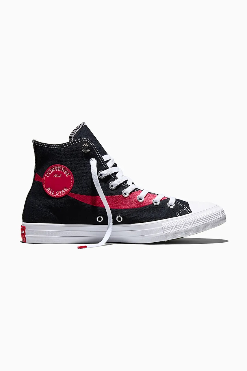 Converse teniși Converse x Coca-Cola Chuck Taylor All Star culoarea negru, A18435C