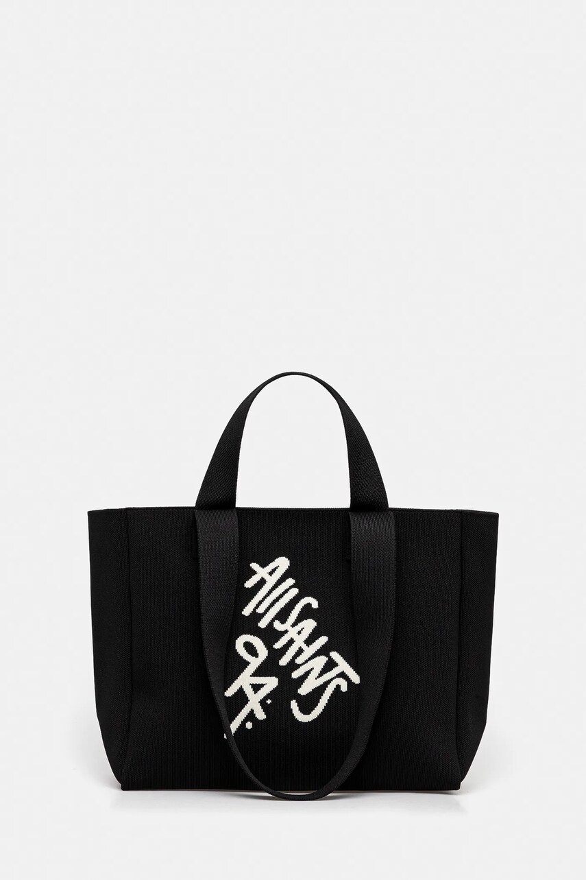 AllSaints poșetă IZZY culoarea negru, W398XC