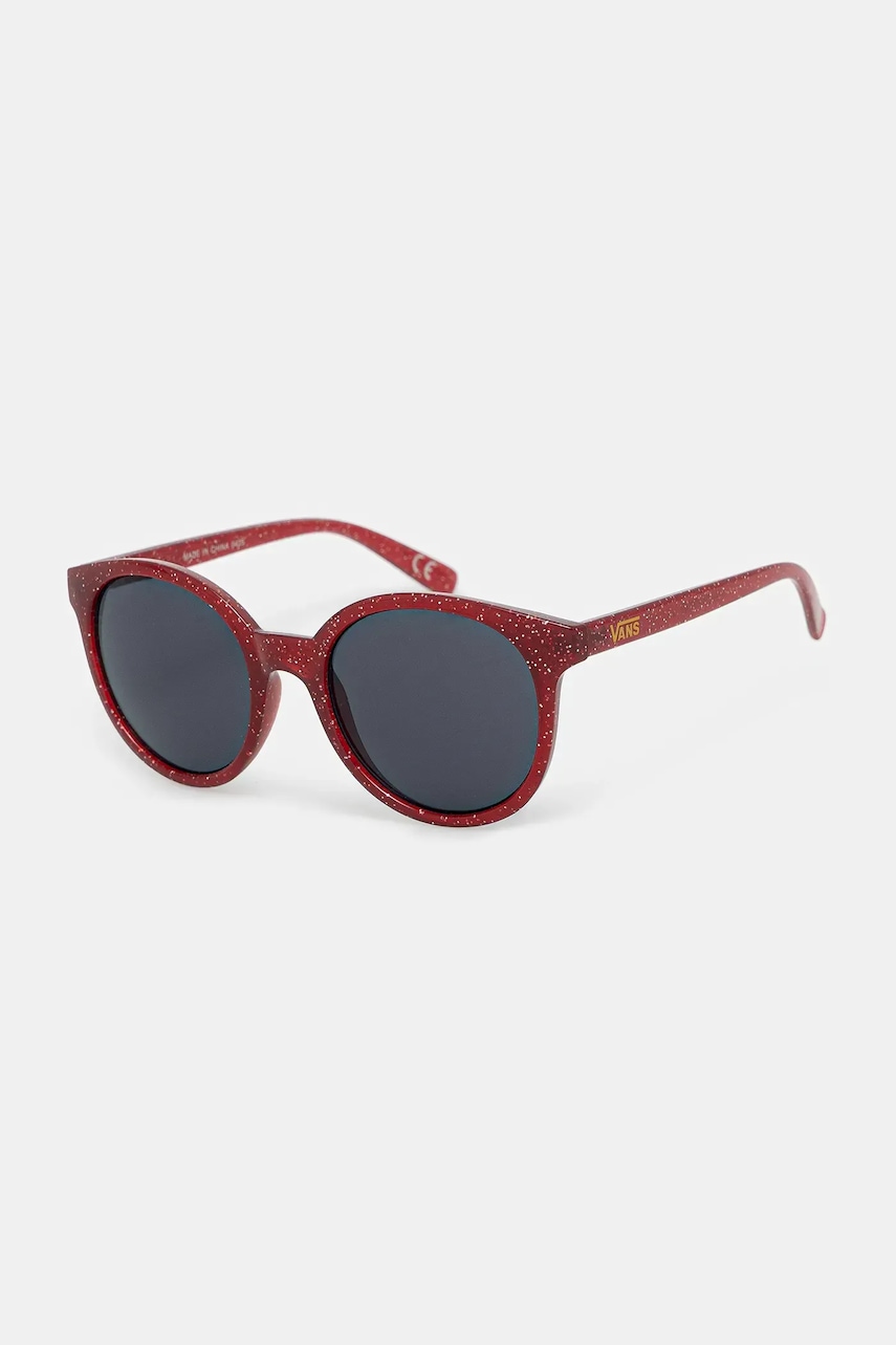 Vans ochelari de soare culoarea bordo, VN000HEEBRD1