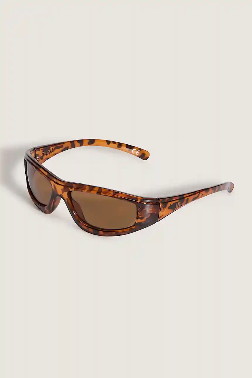Vans ochelari de soare culoarea maro, VN000GMZ1RE1