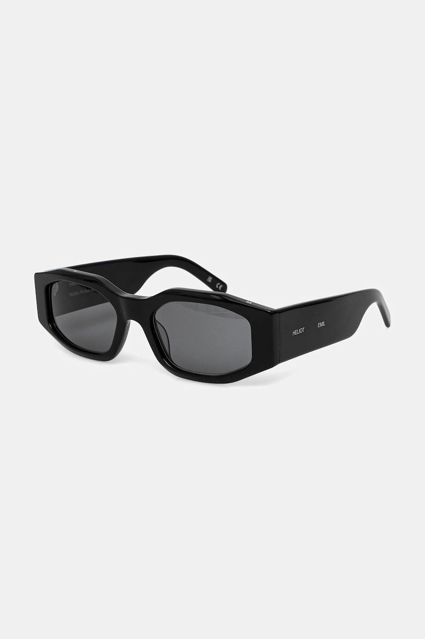 Heliot Emil ochelari de soare culoarea negru, PREAW25_16_116_BLK01