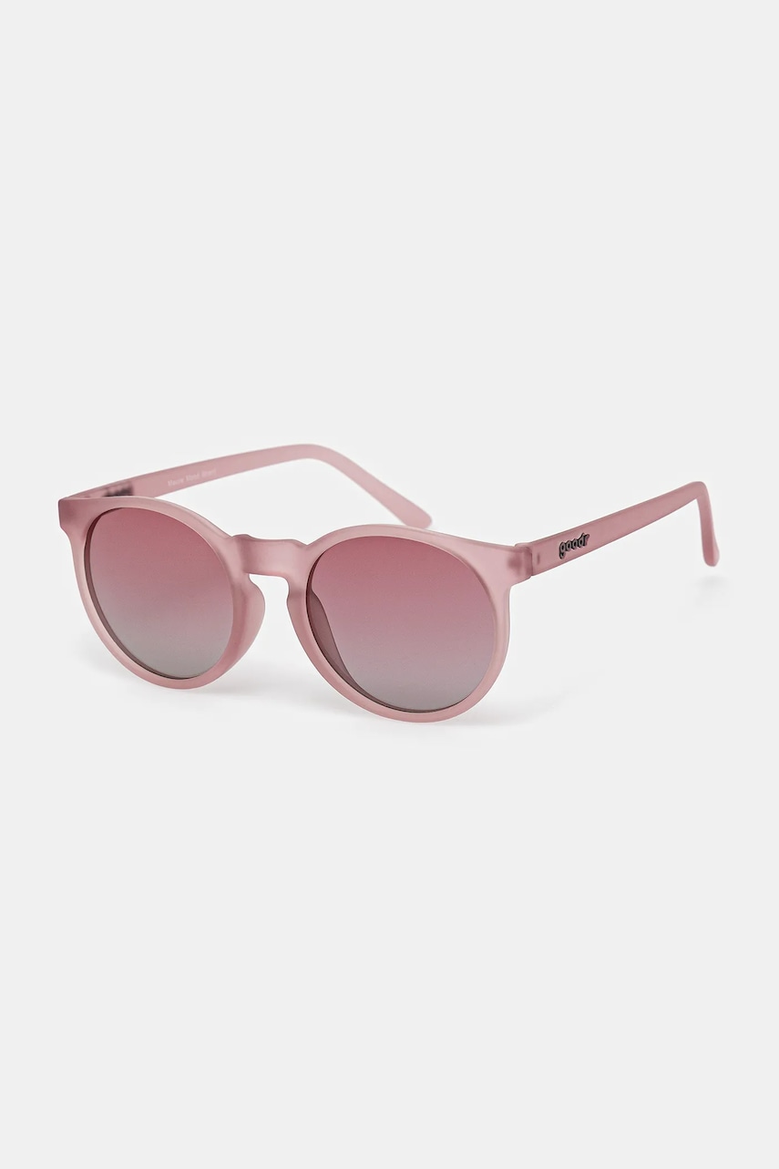 Goodr ochelari de soare Circle Gs Mauve Mood Board culoarea roz, G00405.CG.ROS1.GR