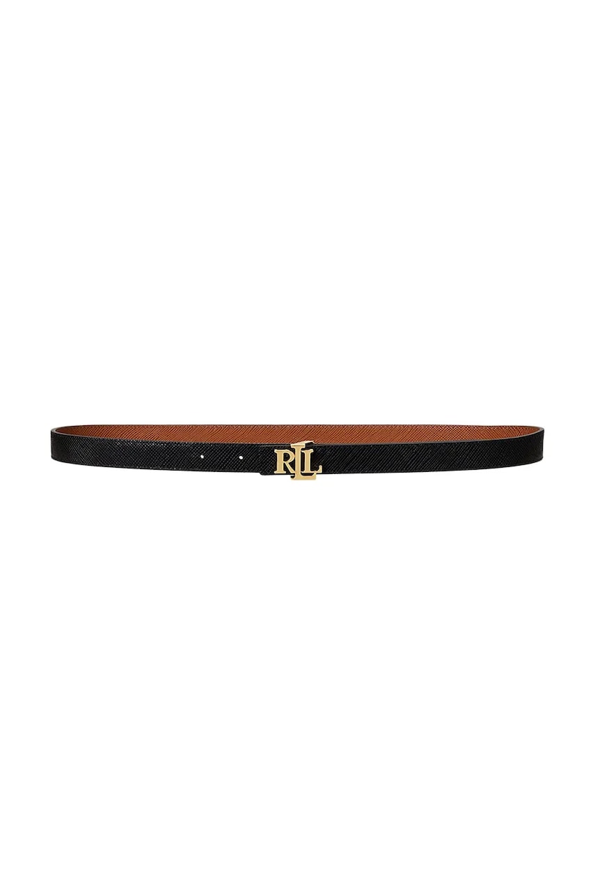 Кожаный ремень Lauren Ralph Lauren цвет коричневый 412974560 Кожаный ремень Lauren Ralph Lauren цвет коричневый 412974560