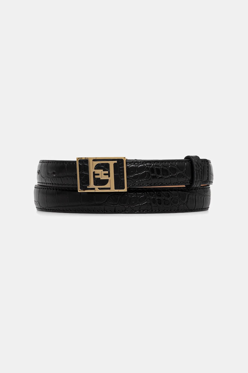 Elisabetta Franchi curea culoarea negru, CT47S56E2