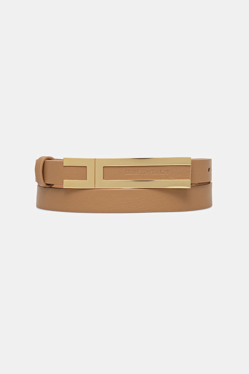 Elisabetta Franchi curea culoarea bej, CT76S56E2