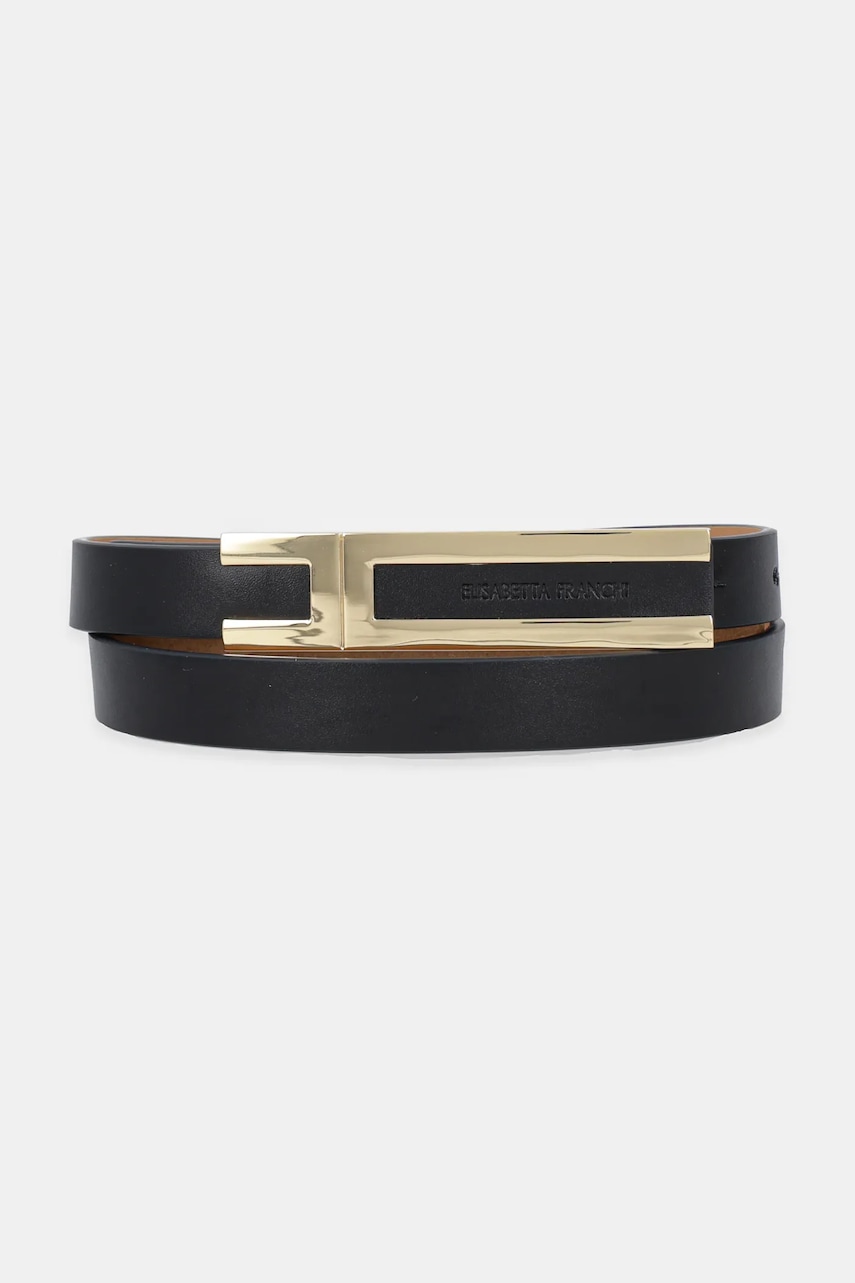 Elisabetta Franchi curea culoarea negru, CT76S56E2