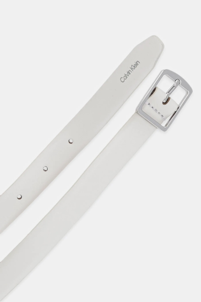 Кожаный ремень Calvin Klein цвет бежевый LV04F7036G