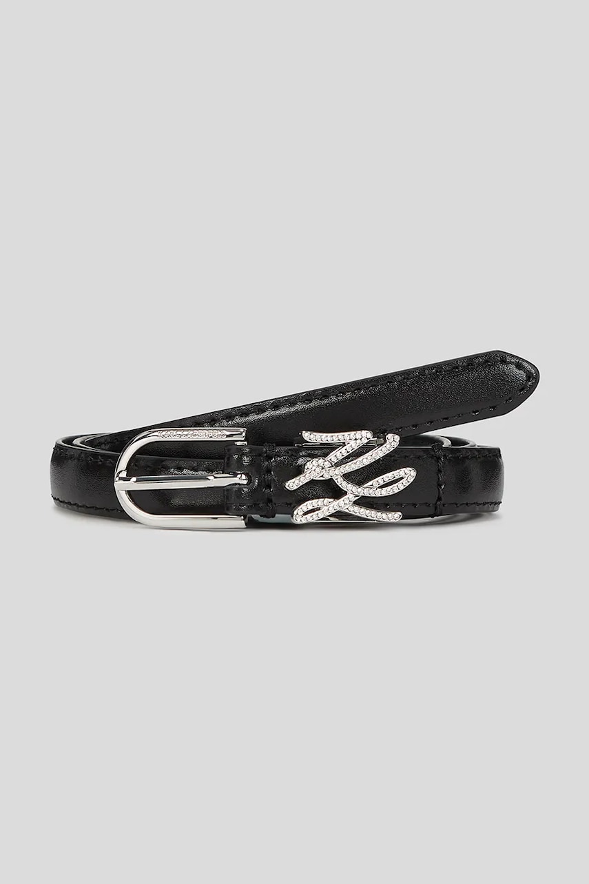 Karl Lagerfeld curea culoarea negru, A3W33038