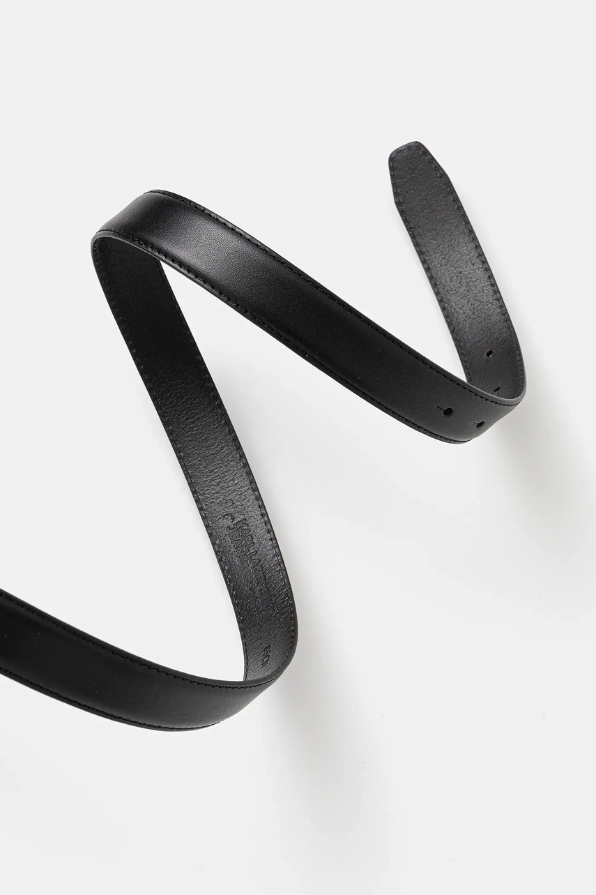 Кожаный ремень Karl Lagerfeld Jeans цвет чёрный A3W33120