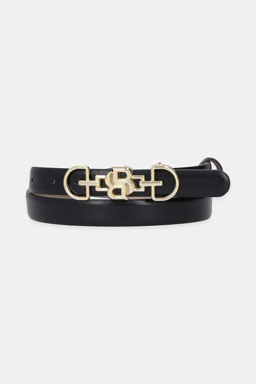 BOSS curea de piele culoarea negru, 50548623