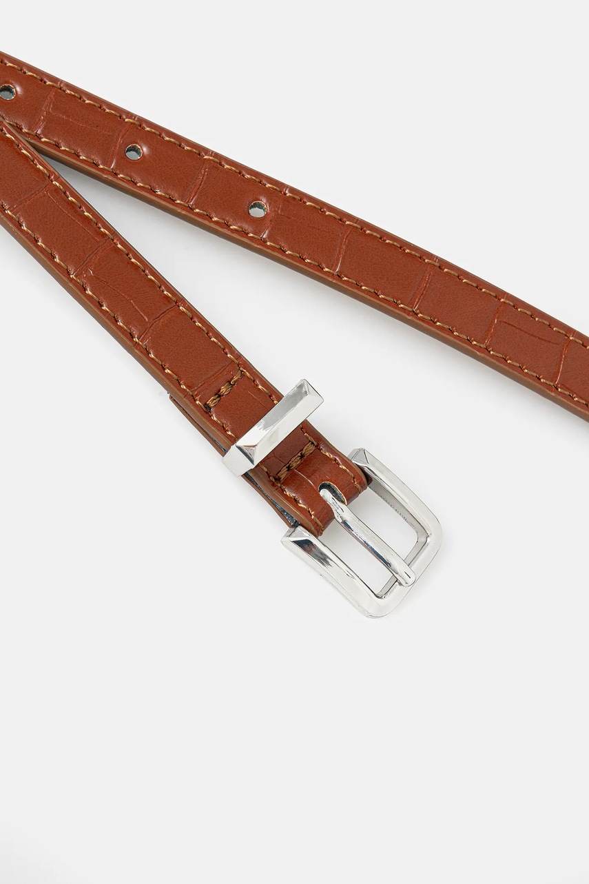 Ремень United Colors of Benetton цвет коричневый 63VHDL01C