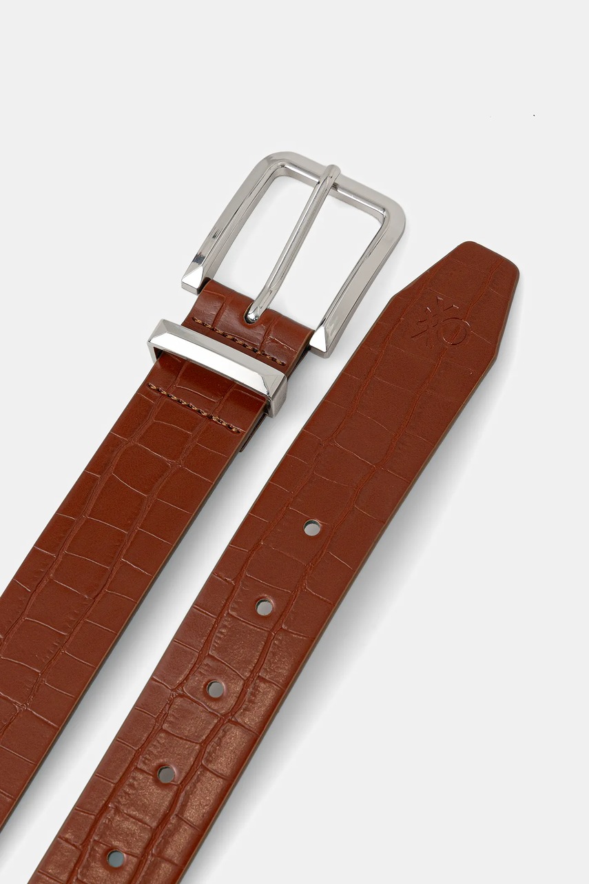 Ремень United Colors of Benetton цвет коричневый 63VHDL01D