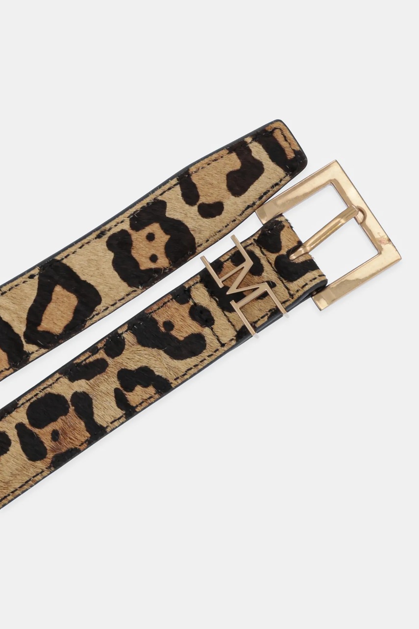 Кожаный ремень Marciano Guess цвет коричневый 5YGZ12 7367A