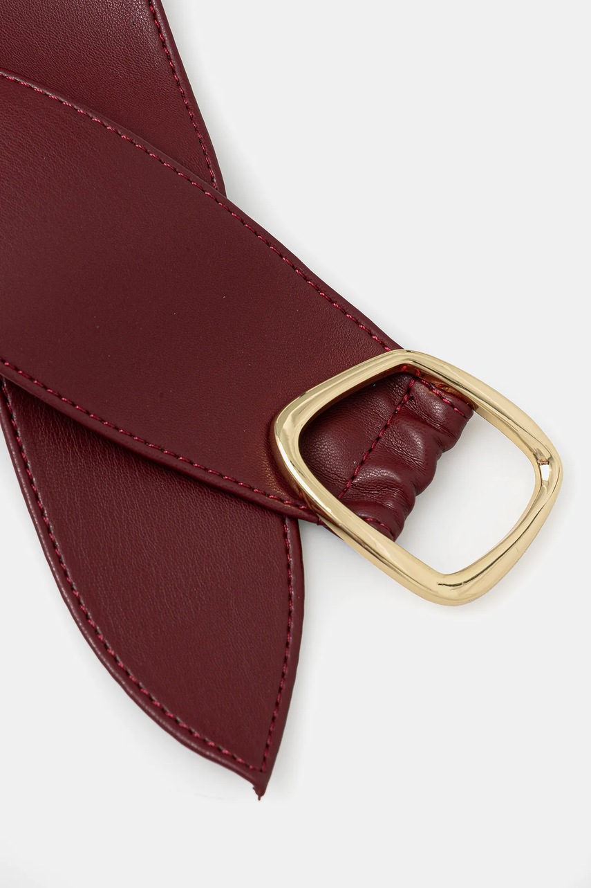 Ремень United Colors of Benetton цвет красный 668YDL01F