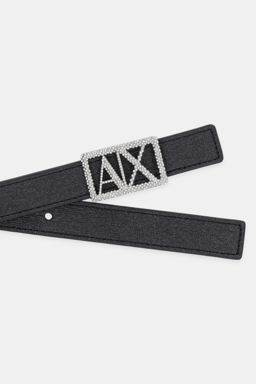 Двусторонний ремень Armani Exchange цвет чёрный XW001602 AF17141 Двусторонний ремень Armani Exchange цвет чёрный XW001602 AF17141