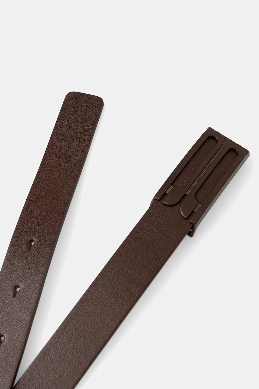 Кожаный ремень Victoria Beckham цвет коричневый 1325ABL006659A Кожаный ремень Victoria Beckham цвет коричневый 1325ABL006659A
